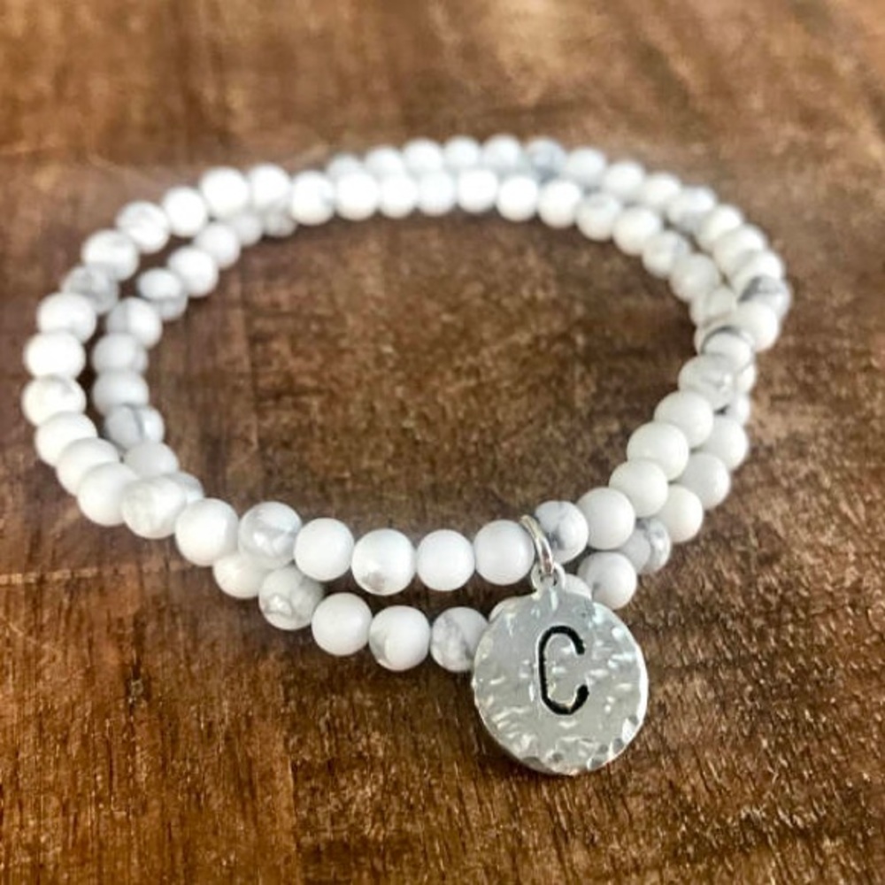 JUST B JEWEL initial bracelets